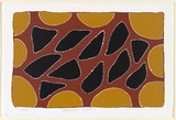 Artist: b'RED HAND PRINT' | Title: b'Janayiwom country' | Date: 1997, July | Technique: b'screenprint, printed in colour, from multiple stencils'