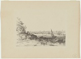 Artist: Martens, Conrad. | Title: Sydney Cove from Milson's Point. | Date: 1851 | Technique: lithograph, printed in black ink, from one stone