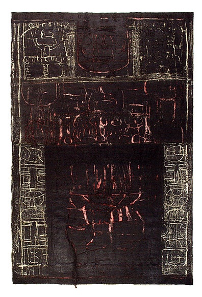 Artist: b'Kok Wee, Tay.' | Title: b'Arch of the Tao family.' | Date: 1967 | Technique: b'intaglio, printed in colour, from multiple cardboard and PVA plates'