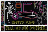 Artist: b'REDBACK GRAPHIX' | Title: b'Empty kids.' | Date: 1987 | Technique: b'screenprint, printed in colour, from four stencils' | Copyright: b'\xc2\xa9 Marie McMahon. Licensed by VISCOPY, Australia'