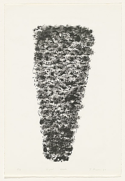 Title: b'Light water' | Date: 1997, February | Technique: b'lithograph, printed in black ink, from one stone'