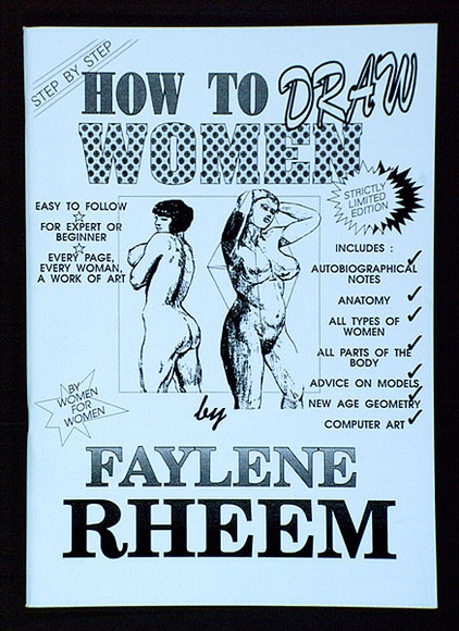 Artist: b'Rheem, Faylene.' | Title: b'How to draw women.' | Date: 1992