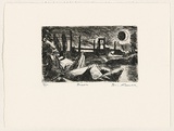 Artist: b'AMOR, Rick' | Title: b'River.' | Date: 1991 | Technique: b'etching, printed in black ink with plate-tone, from one plate'