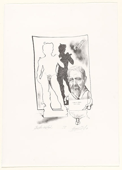 Artist: b'Tritton-Young, Maxienne.' | Title: b'Then there was Freud' | Date: 1986 | Technique: b'lithograph, printed in black ink, from one stone'