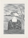 Artist: b'Walker, Deborah.' | Title: b'Marriage' | Date: c.1985 | Technique: b'lithograph, printed in black ink, from one stone' | Copyright: b'\xc2\xa9 Deborah Walker. Licensed by VISCOPY, Australia'
