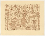 Artist: b'Convey, Tony.' | Title: b'Seek shining life.' | Date: 1990 | Technique: b'etching, printed in brown ink, from one plate'