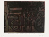 Artist: b'MEYER, Bill' | Title: b'Snake I' | Date: 1974 | Technique: b'screenprint, printed in colour, from three screens' | Copyright: b'\xc2\xa9 Bill Meyer'