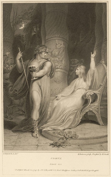 Artist: Duterrau, Benjamin. | Title: Comus. | Date: 25 March 1797 (imprint)