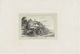 Artist: b'Terry, F.C.' | Title: b'Landing place of Captain Cook' | Date: c.1850 | Technique: b'photo-lithograph, printed in colour, from multiple stones'