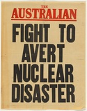 Artist: b'UNKNOWN' | Title: b'Fight to avert Nuclear Disaster.'