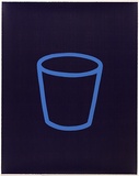 Artist: Band, David. | Title: Untitled [1]. blue cup | Date: 1997 | Technique: screenprint, printed in colour, from five stencils