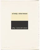 Artist: Burgess, Peter. | Title: cindy sherman: shy rancid men. | Date: 2001 | Technique: computer generated inkjet prints, printed in colour, from digital file