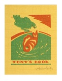 Artist: FEINT, Adrian | Title: Bookplate: Tony's book. | Date: (1932) | Technique: wood-engraving, printed in colour, from two blocks | Copyright: Courtesy the Estate of Adrian Feint