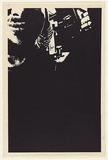 Artist: Arbuz, Mark. | Title: Sydney University Art Workshop (2 of a series of 4 poster panels). | Date: 1975 | Technique: screenprint, printed in black ink, from one stencil