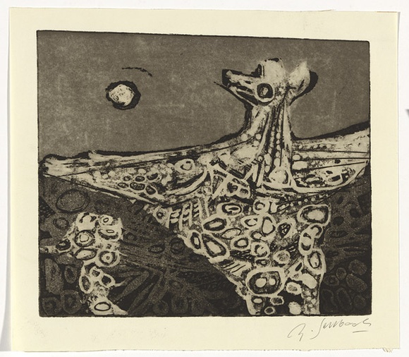 Artist: b'SELLBACH, Udo' | Title: b'not titled' | Date: 1960-80 | Technique: b'etching'