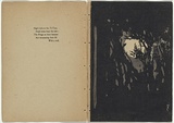 Artist: Teague, Violet. | Title: not titled [night falls in the ti-tree...] | Date: 1905 | Technique: letter-press | Copyright: © Violet Teague Archive, courtesy Felicity Druce