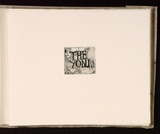 Artist: b'Mann, Gillian.' | Title: b'(The yoni).' | Date: 1981 | Technique: b'etching, printed in black ink, from one plate'