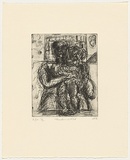 Artist: b'Furlonger, Joe.' | Title: b'Madonna and child - little cloud' | Date: 1989 | Technique: b'aquatint, printed in black, from one plate'