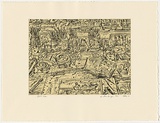 Artist: b'Senbergs, Jan.' | Title: b'Still life' | Date: 1992 | Technique: b'etching, printed in black, from one plate' | Copyright: b'\xc2\xa9 Jan Senbergs'