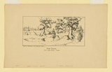 Title: b'Gum Creek, Cue-Lake Carey track' | Date: c.1895 | Technique: b'lithograph, printed in black ink, from one stone'