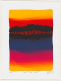 Artist: Hobson, Silas. | Title: Claudie River sunset | Date: 1999 | Technique: screenprint, printed in colour, from mulitple stencils