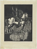 Artist: b'Waller, M. Napier.' | Title: b'The Ring' | Date: 1923 | Technique: b'wood-engraving, printed in black ink, from one block'