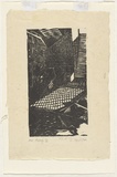 Artist: bO'Connor, Vic. | Title: b'Winterset' | Date: c.1936 | Technique: b'linocut, printed in black ink, from one block' | Copyright: b'Reproduced with permission of the artist.'