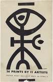 Artist: Stein, Guenter. | Title: 36 prints by 12 artists | Date: 1955 | Technique: lithograph, printed in black ink, from one stone | Copyright: © Bill Stevens (name changed by deed poll in 1958)