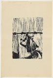 Artist: b'Johnson, Tim.' | Title: b'not titled' | Date: 1976 | Technique: b'woodcut, printed in black ink, from one block' | Copyright: b'\xc2\xa9 Tim Johnson'