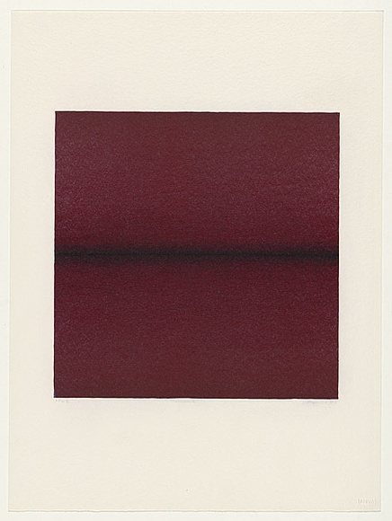Artist: Maguire, Tim. | Title: Horizon V | Date: 1993 | Technique: lithograph, printed in colour, from three plates | Copyright: © Tim Maguire
