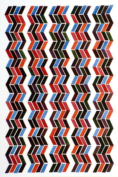 Artist: b'Miller, Max.' | Title: b'Zig-Zag' | Date: 1972