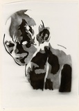 Artist: Dodd, James. | Title: Gollum. | Date: 2003 | Technique: stencil, printed in colour, from two stencils