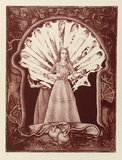 Artist: b'RICHARDSON, Berris' | Title: b'Altered alcove' | Date: 1981 | Technique: b'lithograph, printed in colour, from two stones'