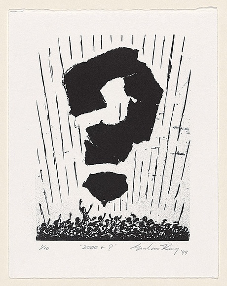 Title: A bush pathway | Date: c.1930s | Technique: lithograph, printed in black ink, from one stone