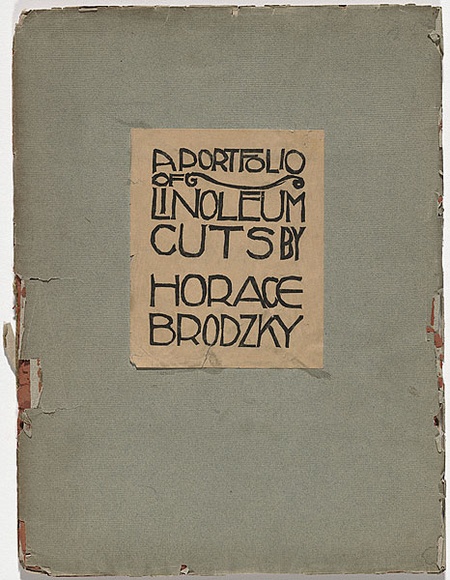 Artist: Brodzky, Horace. | Title: A portfolio of linoleum cuts. | Date: 1920 | Technique: linocuts, printed in black ink, each from one block