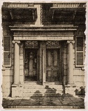Artist: Wilson, Hardy. | Title: Doorways in Lower Fort Street, Sydney | Date: (1924) | Technique: collotype