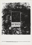 Artist: de Medici, eX | Title: Canberra Contemporary ARTSPACE. | Date: 1987 | Technique: screenprint, printed in black ink, from one stencil | Copyright: © Ex de Medici