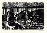 Artist: Saunders, Peter. | Title: Dipoles | Date: 1987 | Technique: screenprint, printed in black ink, from one screen