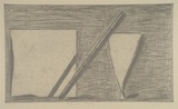 Artist: b'Lincoln, Kevin.' | Title: b'Reflected flute' | Date: 1992 | Technique: b'etching, printed in grey ink, from one plate'