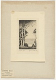 Artist: Beck, Leonard | Title: The lake. | Date: c.1930 | Technique: etching, printed in black ink, from one plate