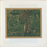 Artist: b'Pugh, Clifton.' | Title: b'not titled.' | Date: 1971 | Technique: b'etching, printed in colour using the oil viscosity technique, from one plate'