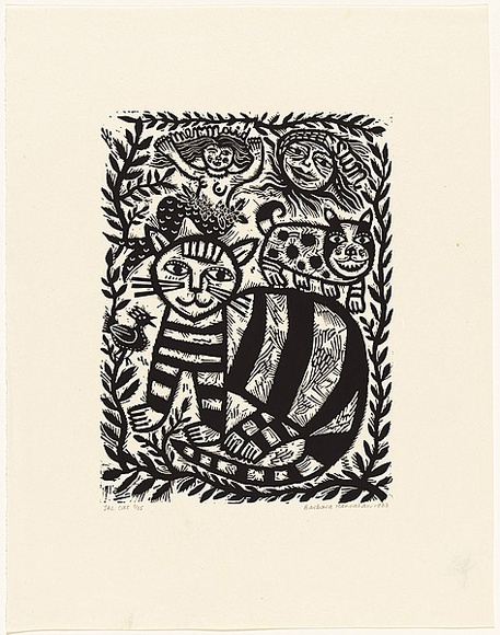 The cat (1988) by Barbara Hanrahan (1939–1991) · Australian Prints ...