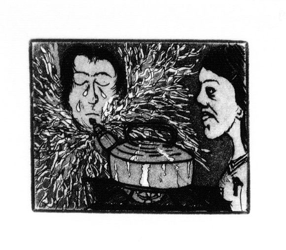 Artist: b'Nedelkopoulos, Nicholas.' | Title: b'Image 7' | Date: 1982 | Technique: b'etching'