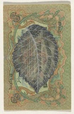 Artist: HALL, Fiona | Title: Ulmus laevis - Russian elm (Russian currency) | Date: 2000 - 2002 | Technique: gouache | Copyright: © Fiona Hall