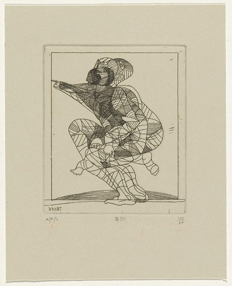 Artist: b'SELLBACH, Udo' | Title: b'not titled' | Date: 1960-80 | Technique: b'etching'