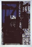 Artist: b'Hattam, Katherine.' | Title: b'Return of the repressed' | Date: 1997, September | Technique: b'aquatint, printed in colour, from two plates'