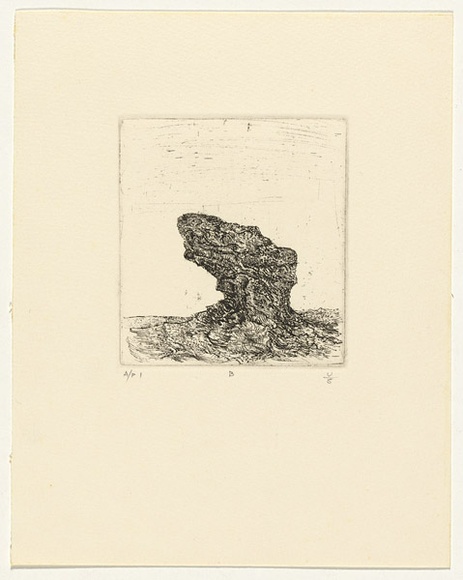 Artist: b'SELLBACH, Udo' | Title: b'not titled' | Date: 1960-80 | Technique: b'etching'