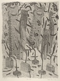 Artist: Bowen, Dean. | Title: Saw city | Date: 1988 | Technique: lithograph, printed in black ink, from one stone