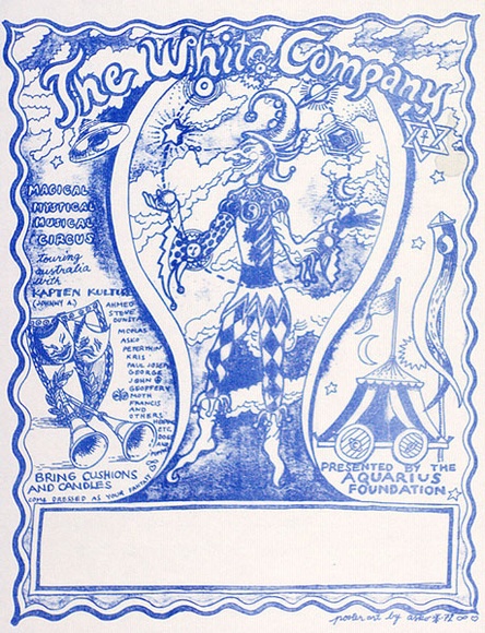 Artist: b'SUTINER, Asko' | Title: b'The White Company' | Date: 1972 | Technique: b'screenprint, printed in colour, from multiple stencils'