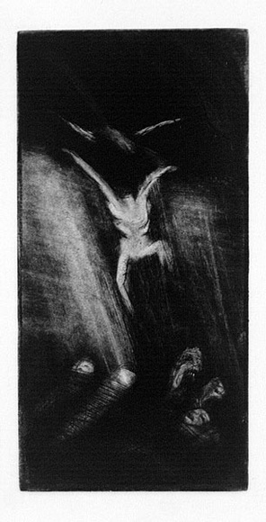 Artist: b'Lohse, Kate.' | Title: b'Integrity and the pits 2' | Date: 1984 | Technique: b'etching'